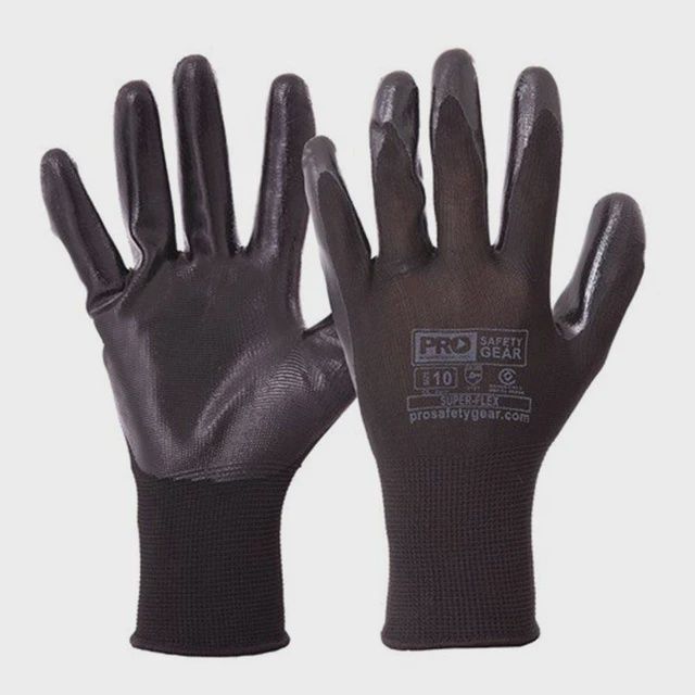 Pro Super-Flex Nitrile Dip Gloves