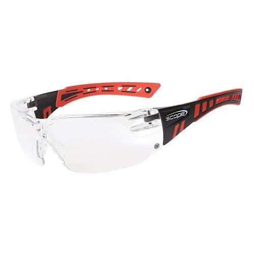 SPEED RED/BLACK FRAME CLEAR