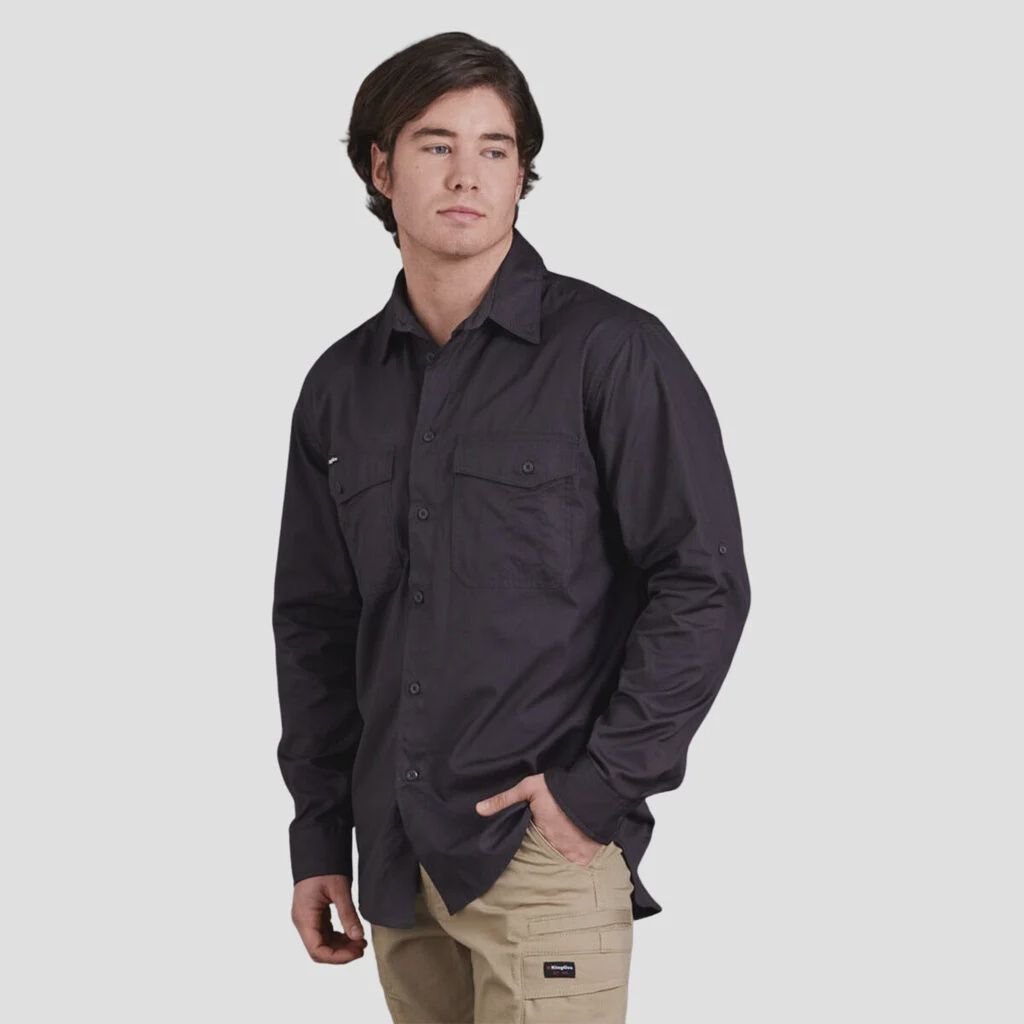 King Gee Wook Cool 2 LS shirt - K14820