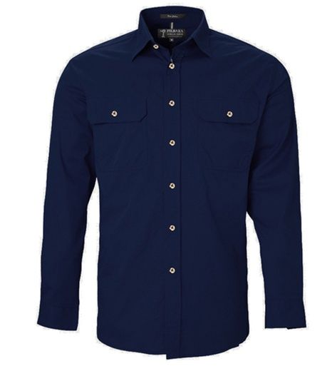 Pilbara Collection Open Front L/S Shirt - RM500BT