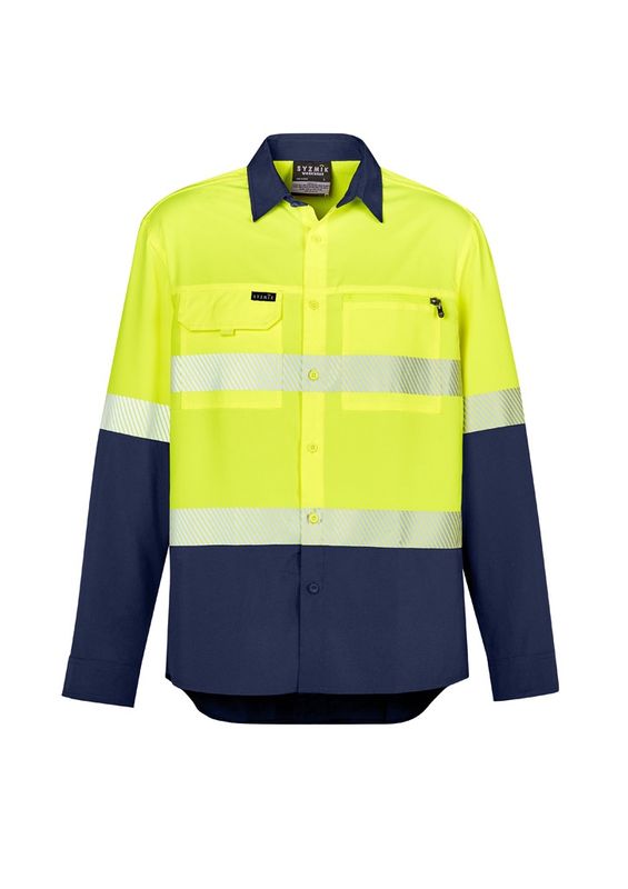 Syzmik Mens Segmented Taped Outdoor Shirt ZW470
