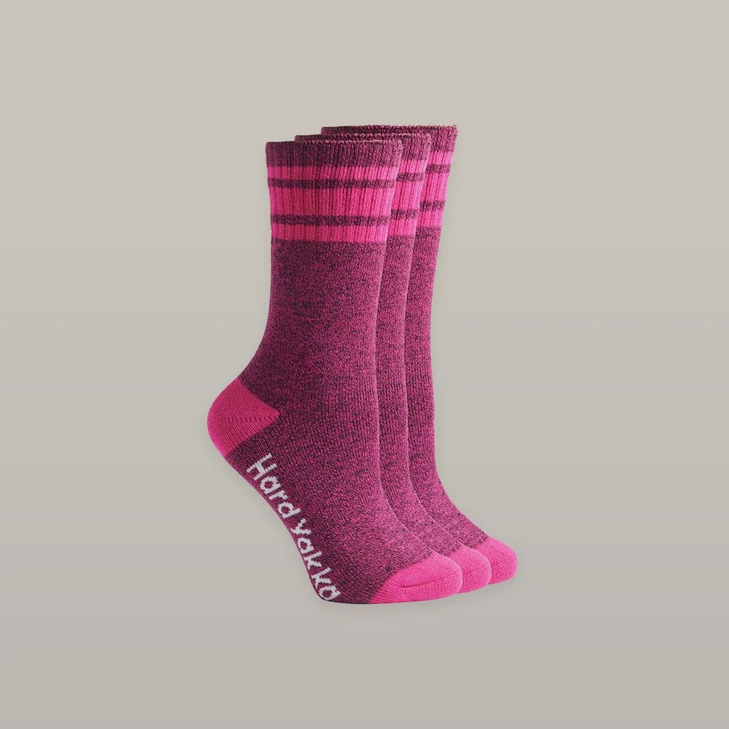 Hard Yakka Womens Bamboo Socks 3pk - Y26455