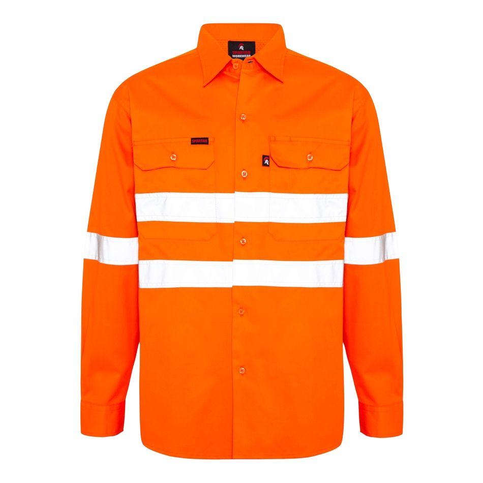 Spartan Taped Cool Breath Open Front - 63118