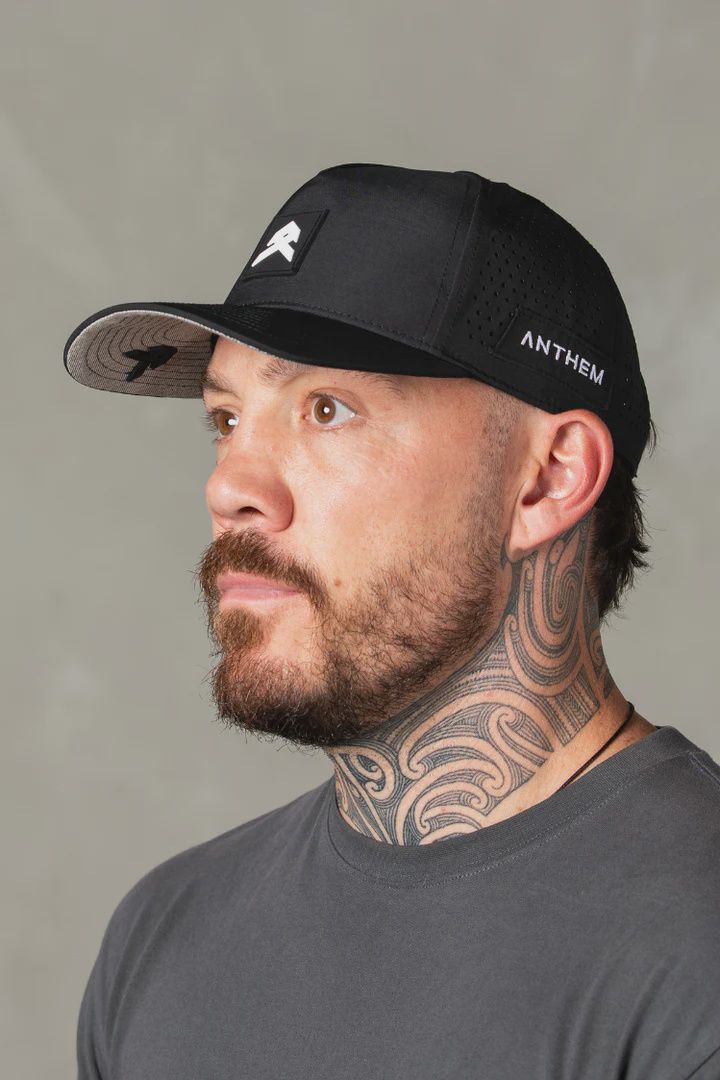 A Frame Performance Washable Hat, Colour: Black