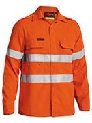 Bisley FR Non Vented Hi Vis Shirts - BS8197T