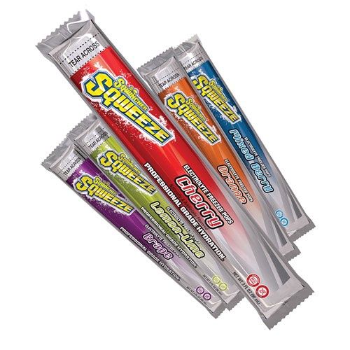 Sqwincher Sqweeze Freezer Pops Assorted Flavours - 10 Pack