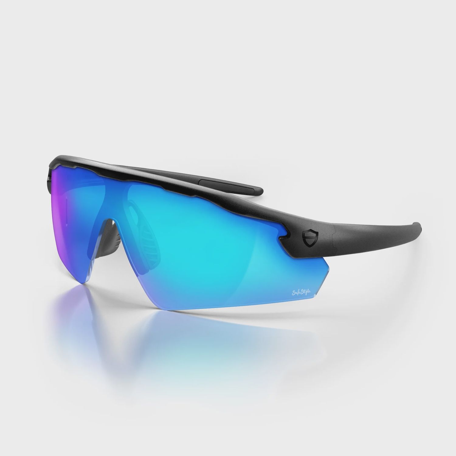 Phantoms Matte Frame Reflectors Lens Safety Glasses