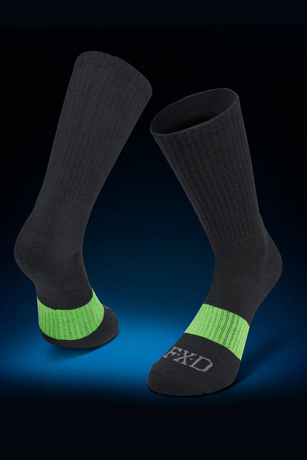 SK◆6 5 Pack - REINFORCED WORK SOCKS - Black