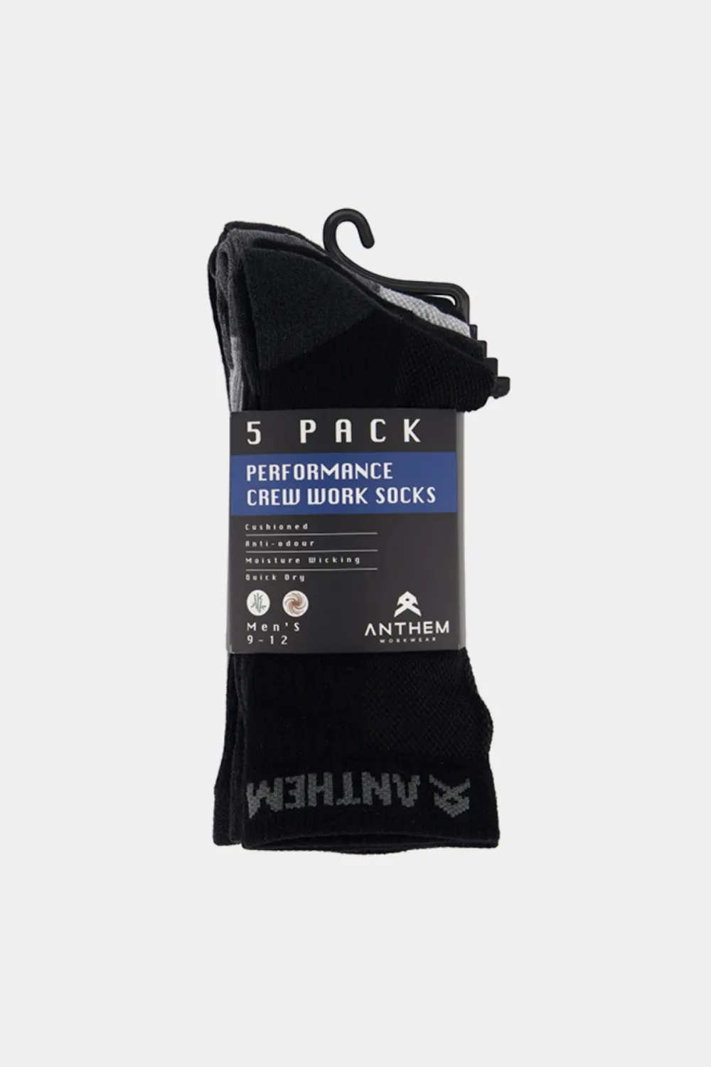 Performance Crew Sock - 5 Pack - A0204