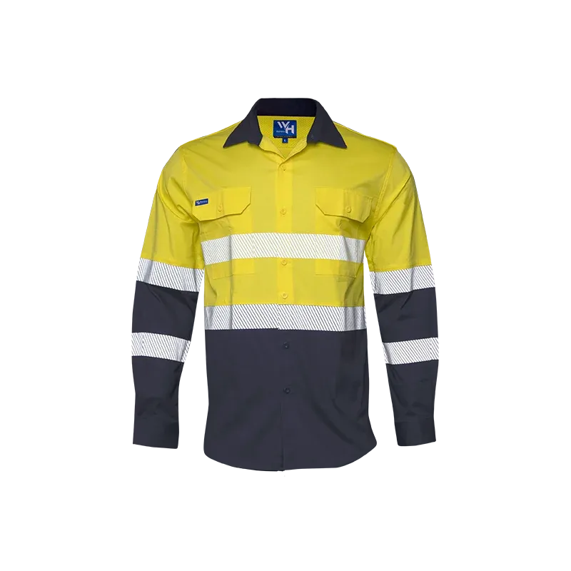 Hi Vis Stretch Ripstop Shirt, MSH274