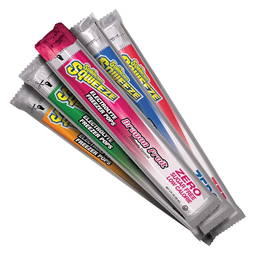 Sqwincher Sqweeze Zero Mix Flavour Pack/10 Pops