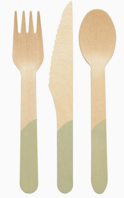 Wood Cutlery/24 Ct.