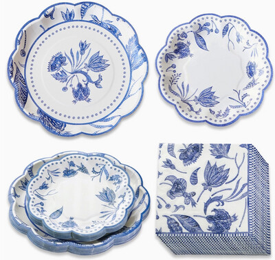 Blue Willow Tableware Set (for 16)