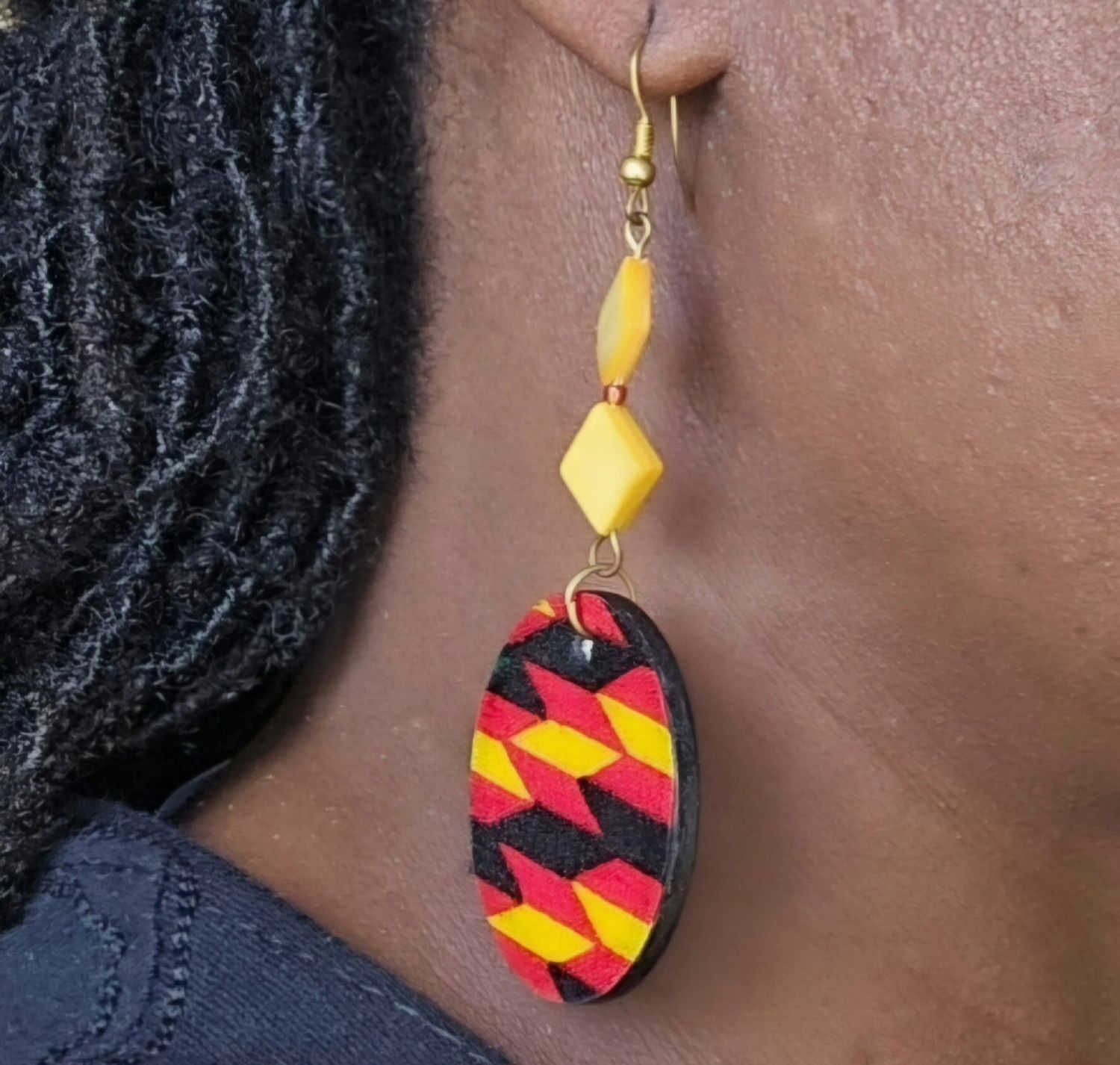 Vibrant Dangling Earrings