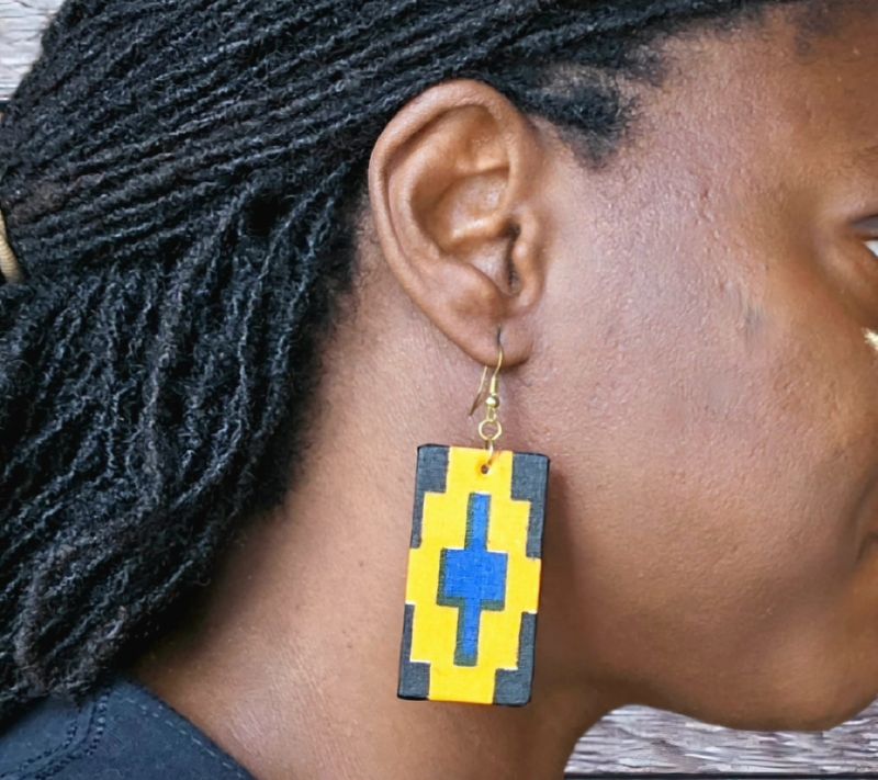 Vibrant Dangling Earrings