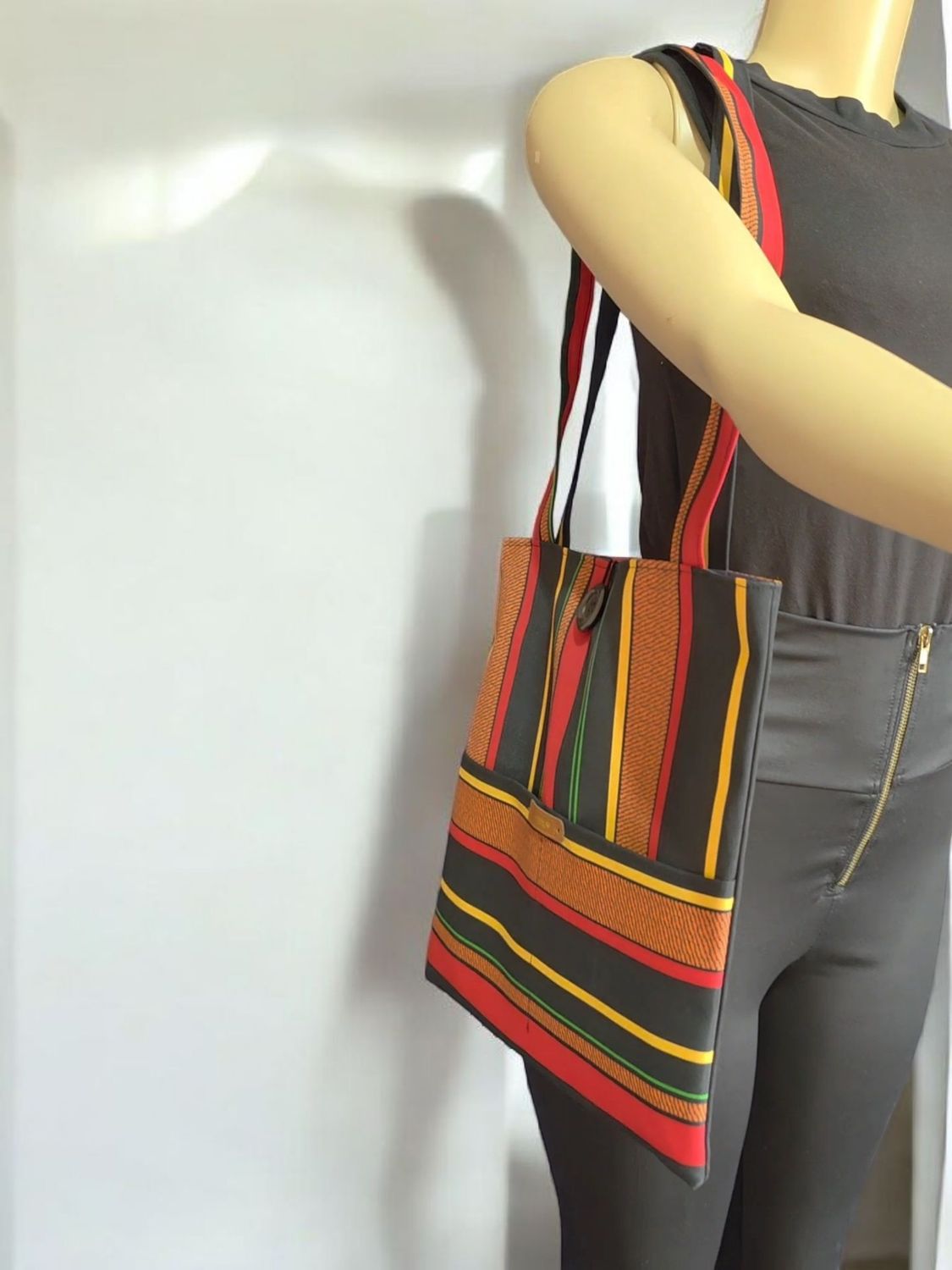 Vibrant Multicolored Tote Bag