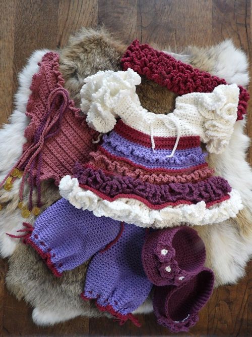 XXL Funny kledingset GIpsy Girl