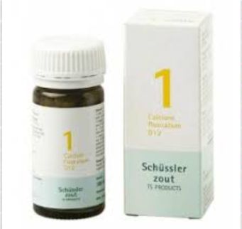 Schussler celzout nr. 1 Calcium fluoratum 100 tabletten