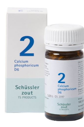 Schussler celzout nr. 2 Calcium phosphoricum 100 tabletten