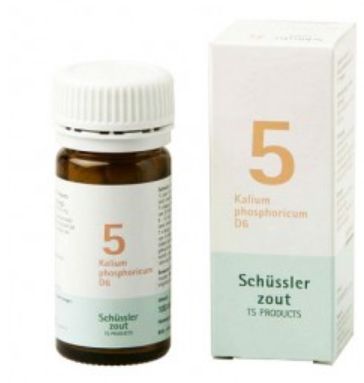 Schussler celzout nr. 5 Kalium phosphoricum 100 tabletten