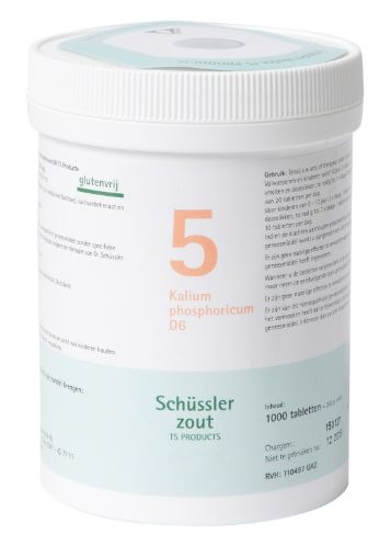 Schussler celzout nr. 5 Kalium phosphoricum  1000 tabletten