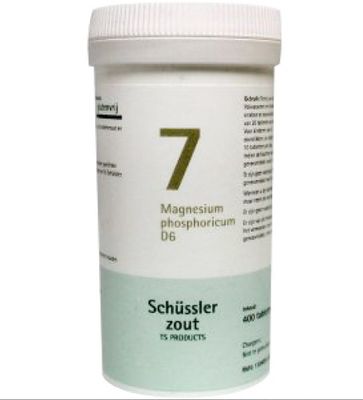 Schussler celzout nr. 7 Magnesium phosphoricum 400 tabletten
