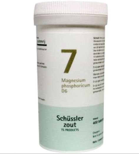 Schussler celzout nr. 7 Magnesium phosphoricum 400 tabletten