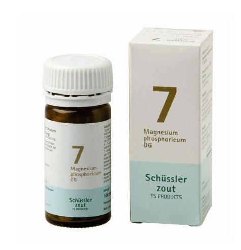 Schussler celzout nr. 7 Magnesium phosphoricum 100 tabletten