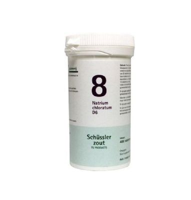 Schussler celzout nr. 8 Natrium chloratum 400 tabletten