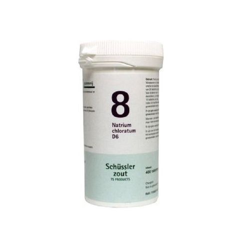 Schussler celzout nr. 8 Natrium chloratum 400 tabletten