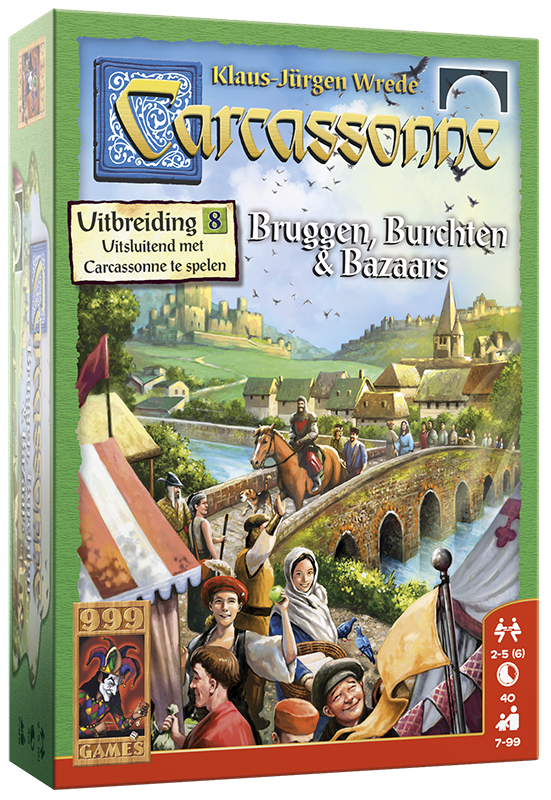 Carcassonne: Bruggen, Burchten en Bazaars Uitbreiding 8
