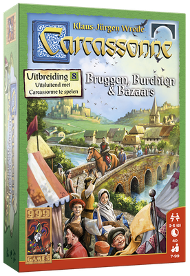 Carcassonne: Bruggen, Burchten en Bazaars Uitbreiding 8