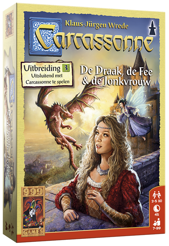 Carcassonne: De Draak, de Fee en de Jonkvrouw Uitbreiding  3