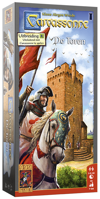 Carcassonne: De Toren Uitbreiding 4