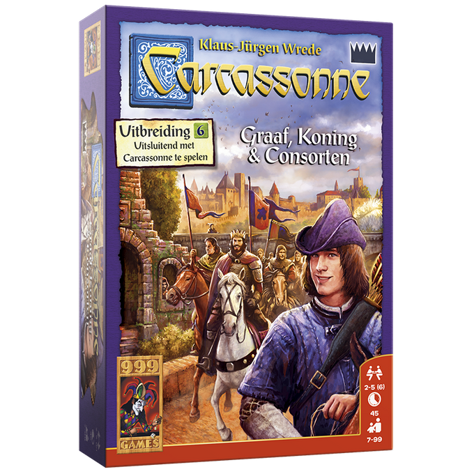 Carcassonne: Graaf, Koning en Consorten Uitbreiding 6