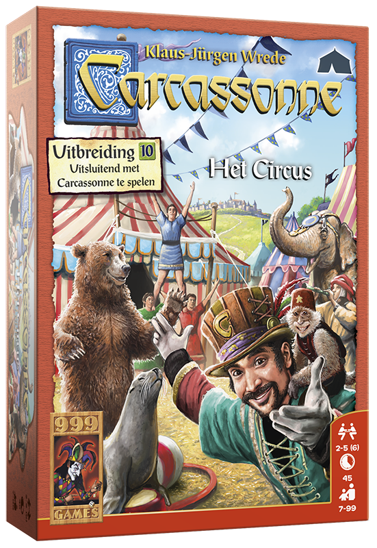 Carcassonne: Het Circus Uitbreiding 10