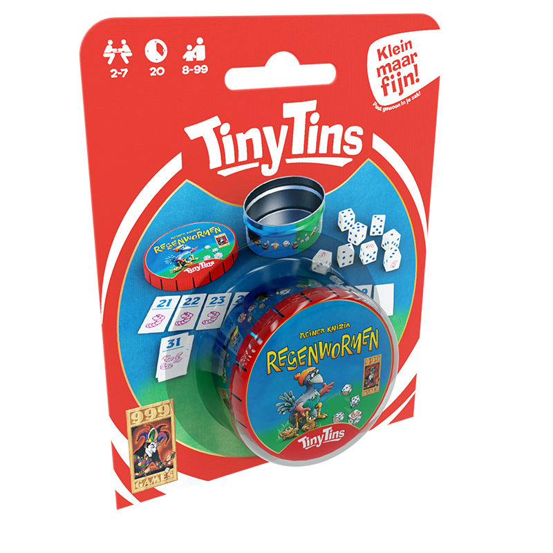 Tiny Tins: Regenwormen