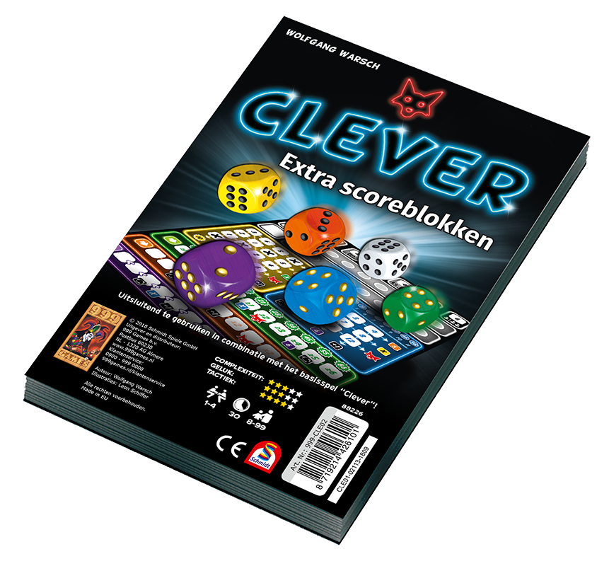 Scoreblokken Clever twee stuks