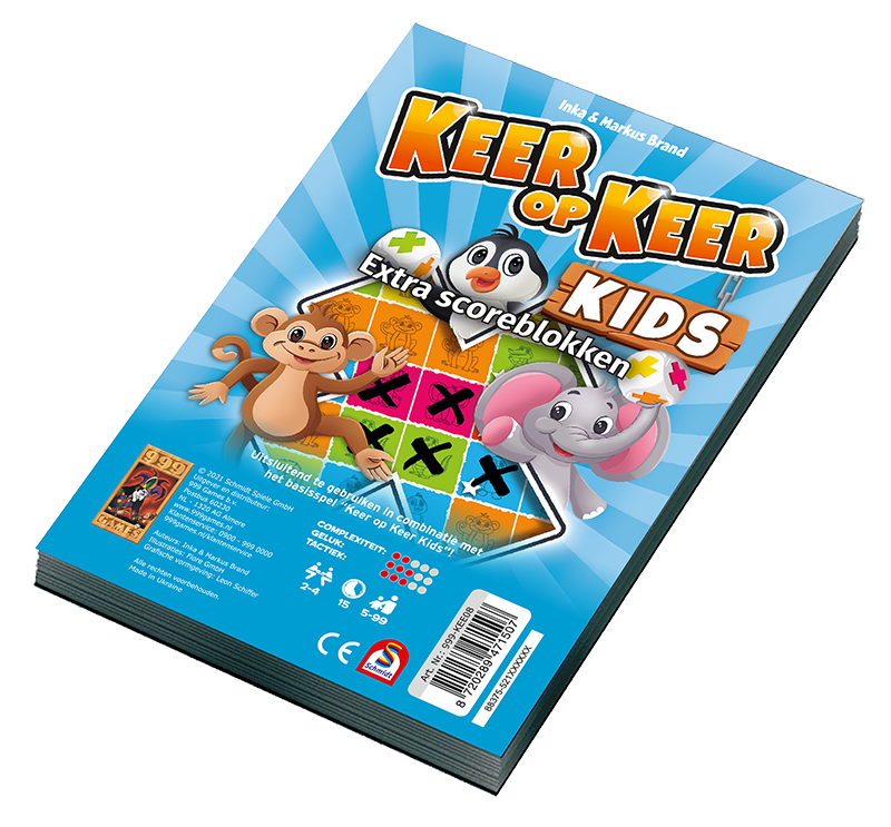 Scoreblokken Keer op Keer Kids twee stuks