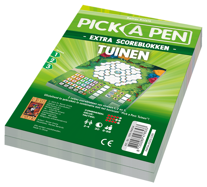 Pick a Pen Tuinen Scoreblokken