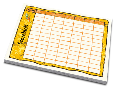 Scoreblokken Konijnenhokken drie stuks