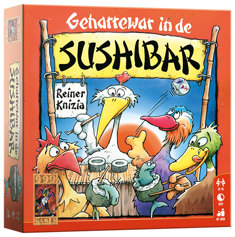 Geharrewar in de Sushibar
