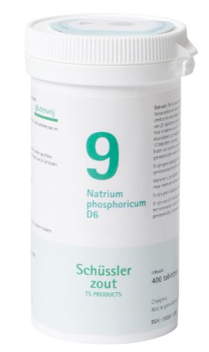 Schussler celzout nr. 9 Natrium phosphoricum 400 tabletten