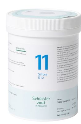 Schussler celzout nr. 11 Silicea 1000 tabletten