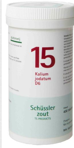 Schussler celzout nr. 15 Kalium jodatum 400 tabletten