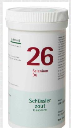 Schussler celzout nr. 26 Selenium 400 tabletten