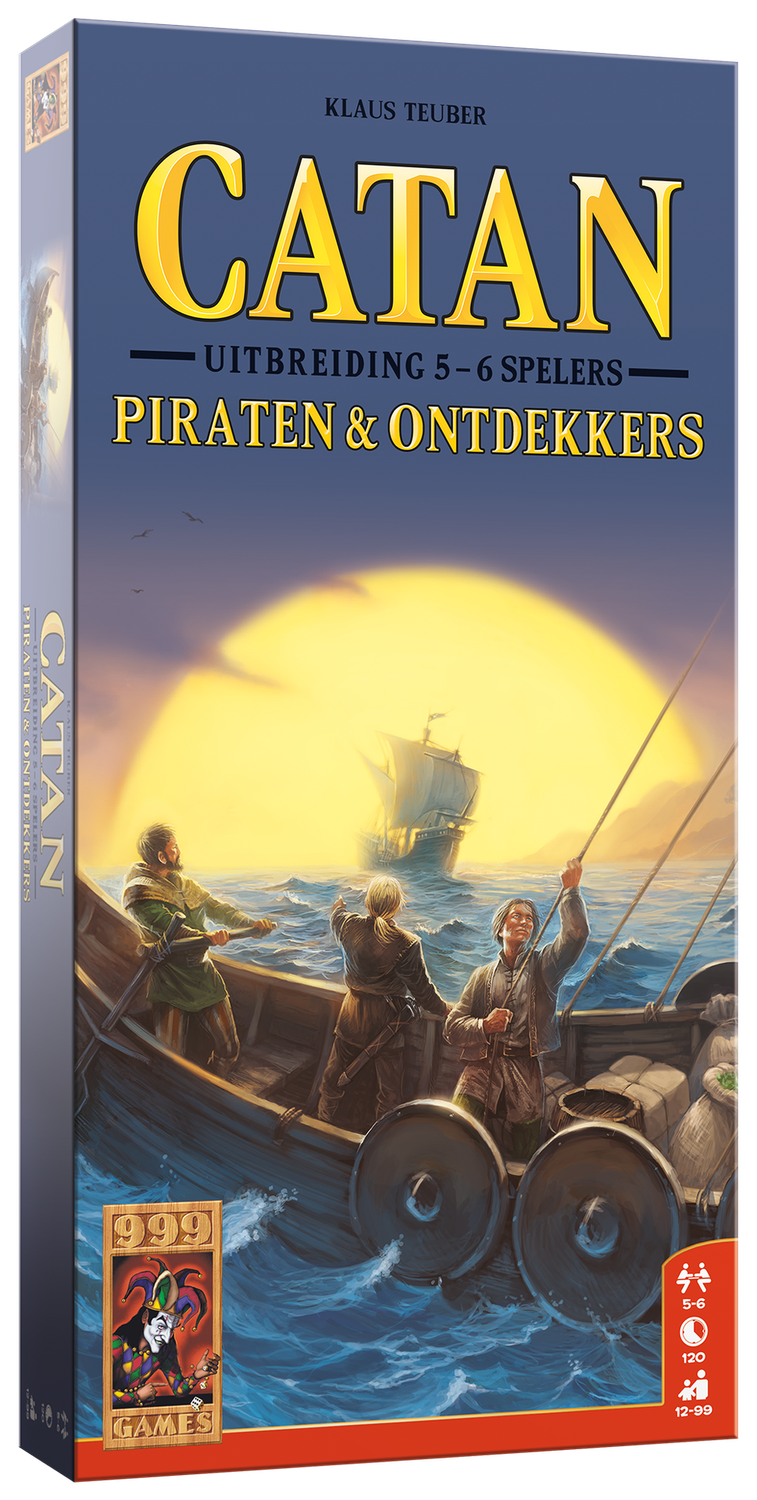 Catan: Uitbreiding Piraten &amp; Ontdekkers 5/6 spelers