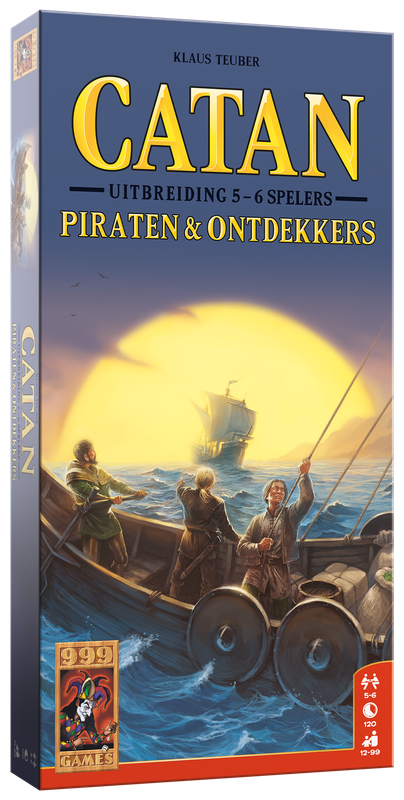 Catan: Uitbreiding Piraten &amp; Ontdekkers 5/6 spelers