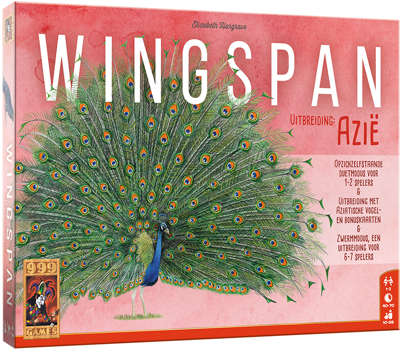 Wingspan uitbreiding: Azië