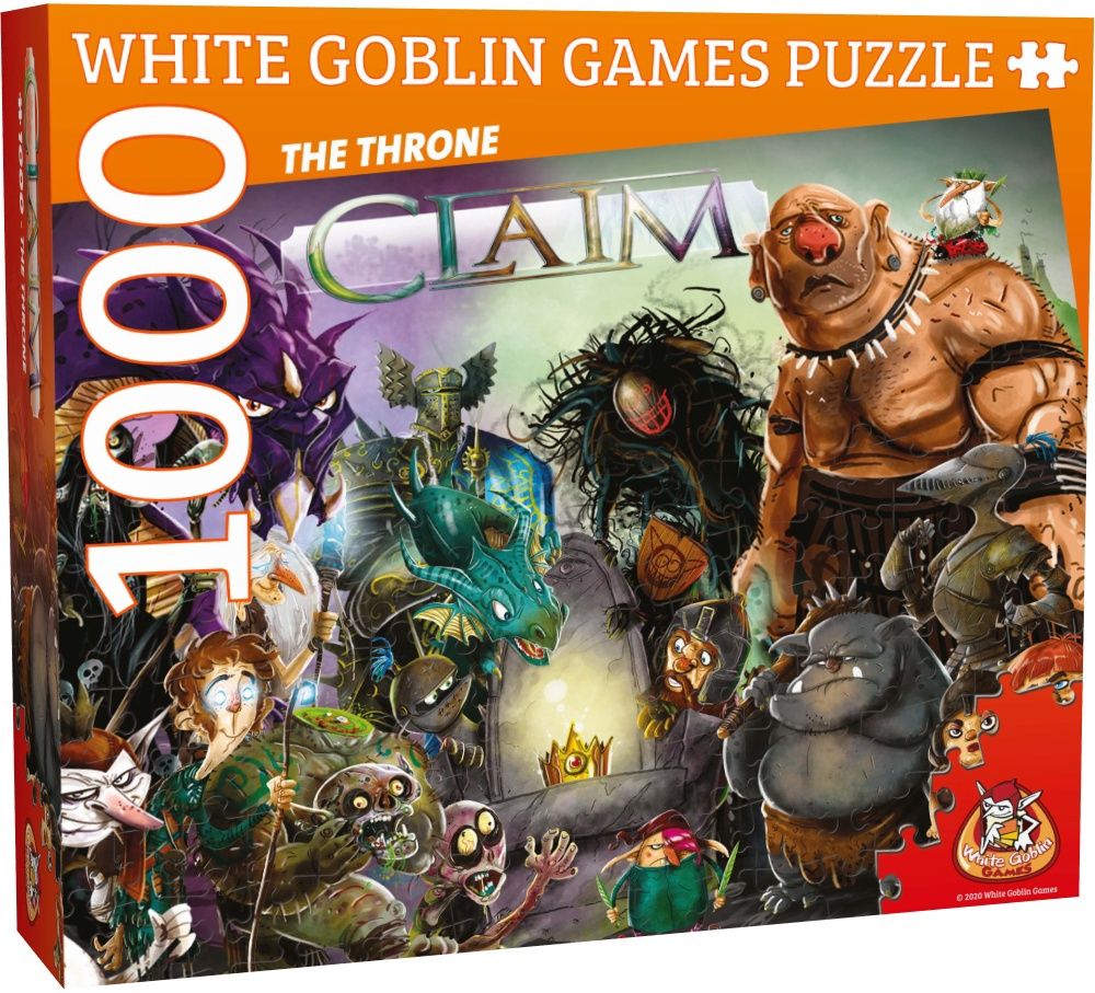 Claim Puzzel: The Throne (1000 stukjes)